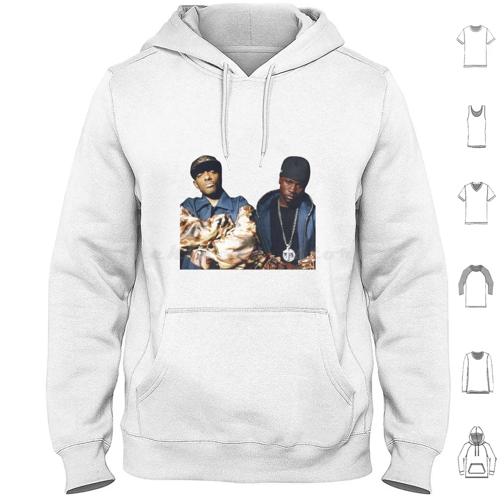 Mobb Deep Толстовки с длинным рукавом Mobb Deep Gangster Gangsta Rap Old School Hip Hop Pop Classic Half Way Crooks Shook Ones