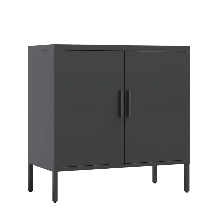 

Metal Storage Cabinet with Doors and Adjustable Shelves Steel Garage Storage Cabinet Metal File Cabinet for Home Office School