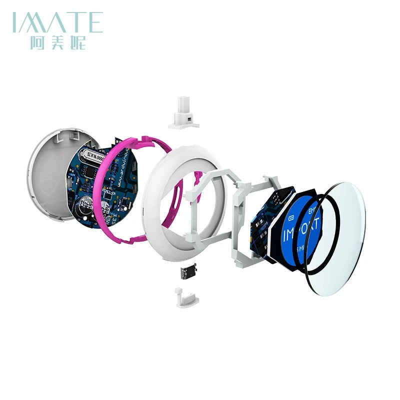 Silikon EMS Mikrostrom Gesichtsmassagegerät Maske zum Heben, Straffung, Anti-Aging, Heimschönheit, Hautpflegegerät