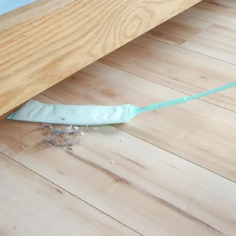 Extended Handle Crevice Cleaning Brush Non-woven Fabric Electrostatic Duster Household Under Bed Cleaner
