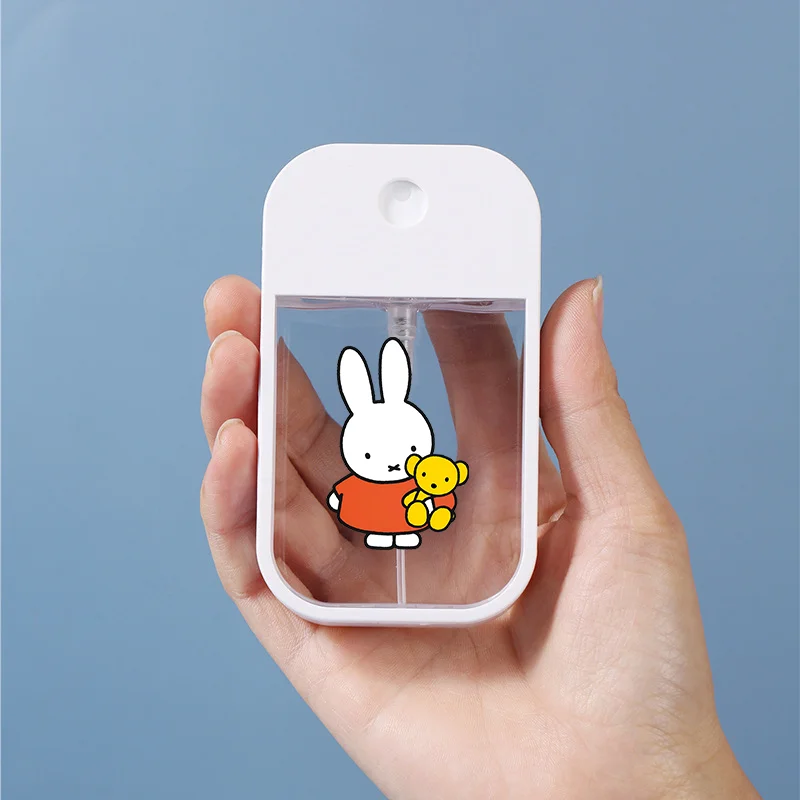 Miffys Portable Refillable Hand Sanitizer Alcohol Bottles Female Kawaii Mini Card Spray Bottle Woman Travel Scute Ub-bottling - view 5