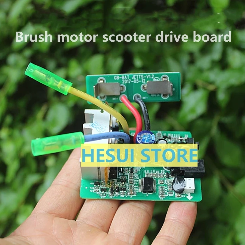 Brush motor scooter driver