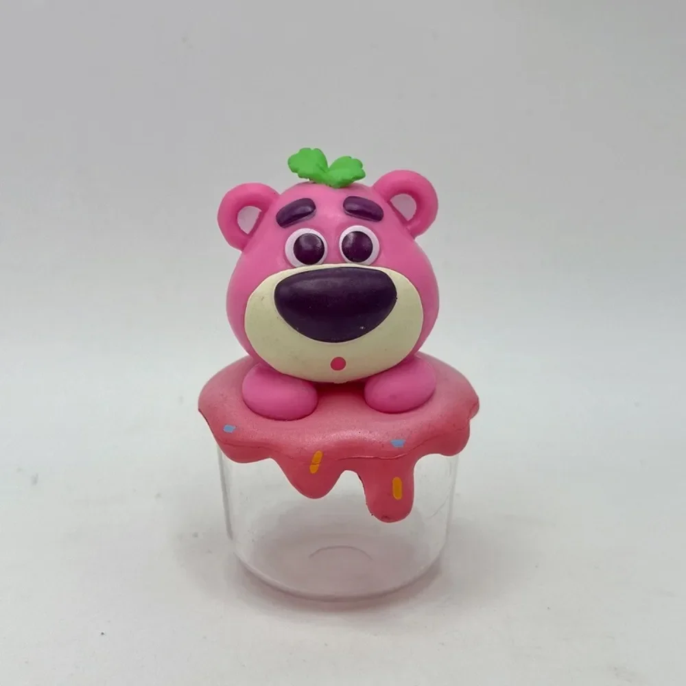 Disney-Ensemble de poupées de dessin animé mignon Anime Lotso, décoration de gâteau, jouets d'ornement, kit de garage, cadeaux de festival d'anniversaire, 6 styles, été