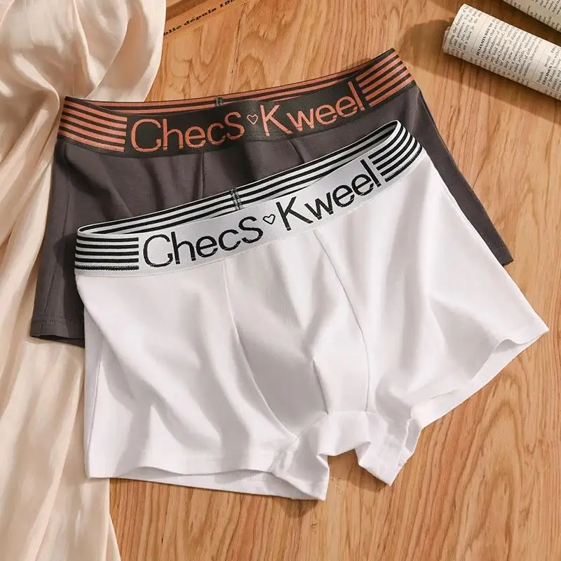 3Pcs Men\'s Boxer Shorts Cotton Underwear Solid Underpants Sexy Panties Male Breathbale Lingerie Plus Size L-6XL Wholesale Lots