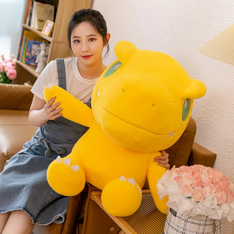 Pokemon novo agumon brinquedo de pelúcia kawaii boneca animal de pelúcia para crianças presente de aniversário da fábrica adorável pele de coelho yagou besta