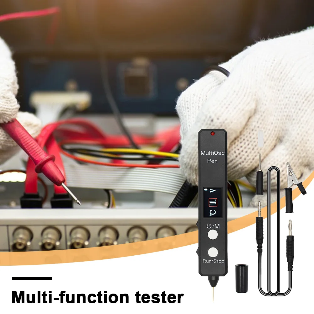 Penna di rilevamento della tensione del diodo della resistenza 4 in 1 2MSa/s frequenza di campionamento 400KHz penna del Tester di tensione della penna del rilevatore di tensione della larghezza di banda