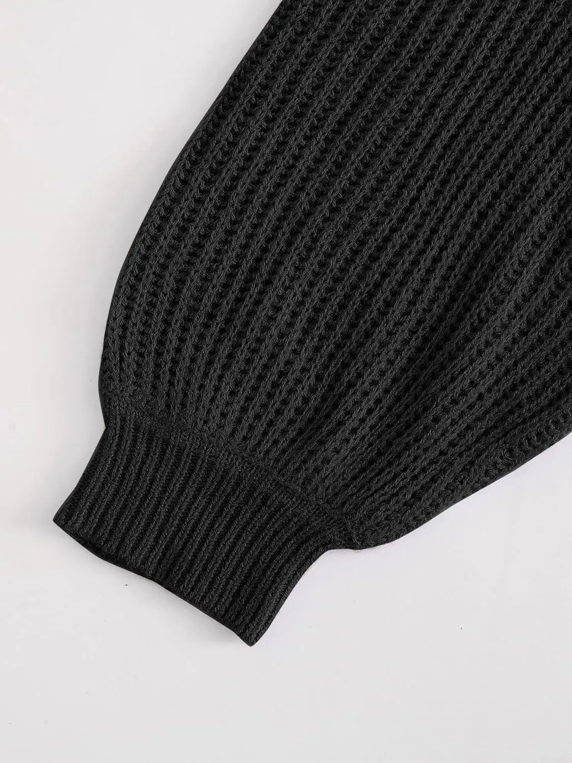 Button Front Knit Crop Cardigan, Casual V Neck Long Sleeve Sweater For Spring & Fall, Women\'s Clothing