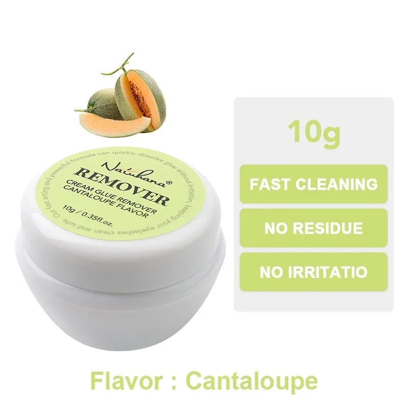 NATUHANA Wimpernkleber-Entferner Schnelle Entfernung des Klebstoffs Professionelle Creme-Entfernung für Wimpern De Pestaña Make-up-Zubehör