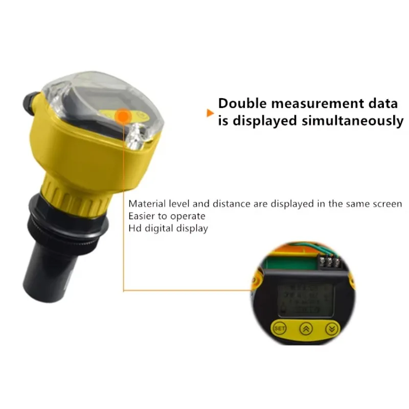Macsensor 5v sensor ultrassônico de distância módulo sensor de 20 metros para transmissor de nível de longa distância