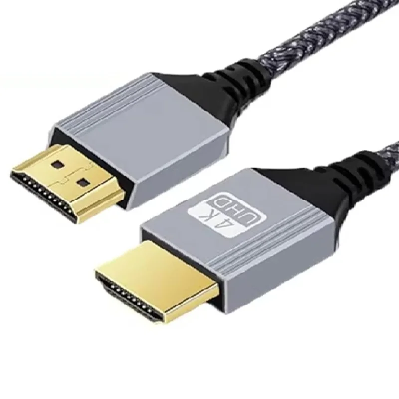 10m 5m Nylon HD 4K@60HZ HDMI Cable Compatible V2.0 HDMI TO HDMI Cable TV Laptop Projector PS5 PS4 for Soft Routing Wired Laptop