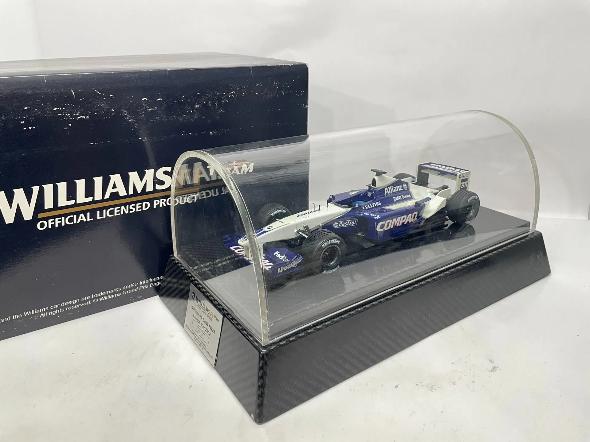 

Williams 1:18 F1 FW23 Launch Car 2002 Simulation Limited Edition Resin Metal Static Car Model Toy Gift