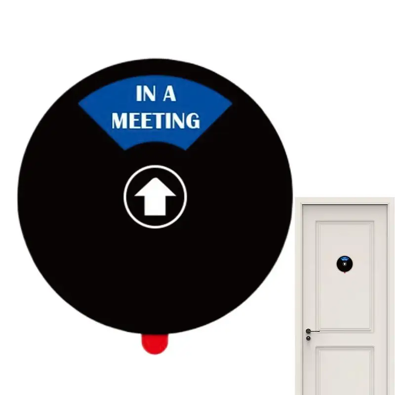 Do Not Disturb Door Hanger Sign  For Hotel Meeting Mall Leather Hanging Warn English Version Prompt Board Door Knobs Hanger