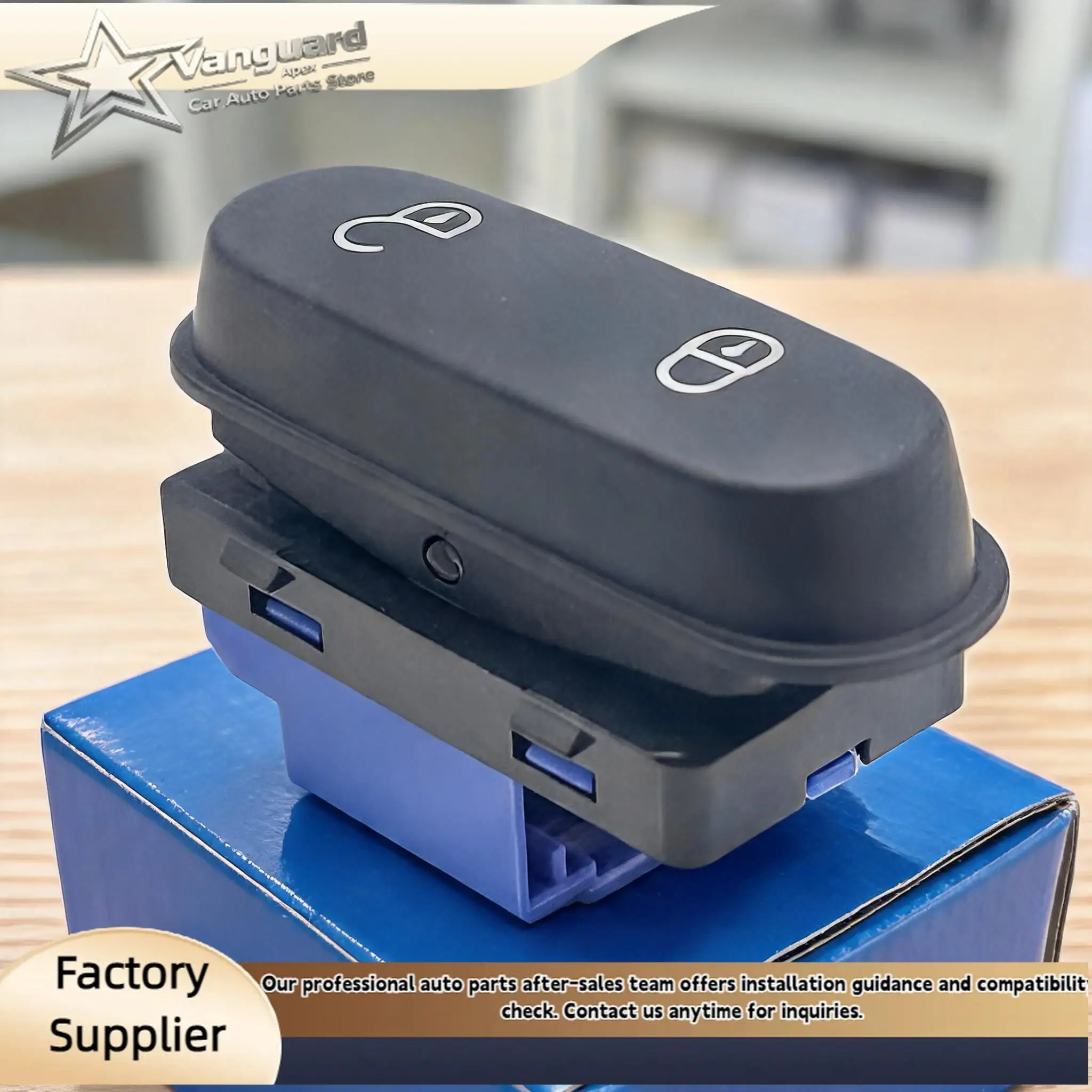 Door Lock Button Switch for SEAT 5P0962125 for Altea (2004-2015), Leon (2006-2013), Toledo (2005-2009)