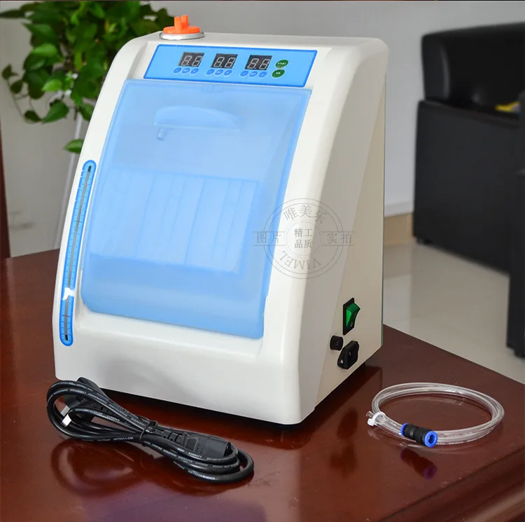 Economical den tal Handpiece Lubricator With Time Scale Display High and Low Speed Hand Piece Oiler Maintenance Oil System