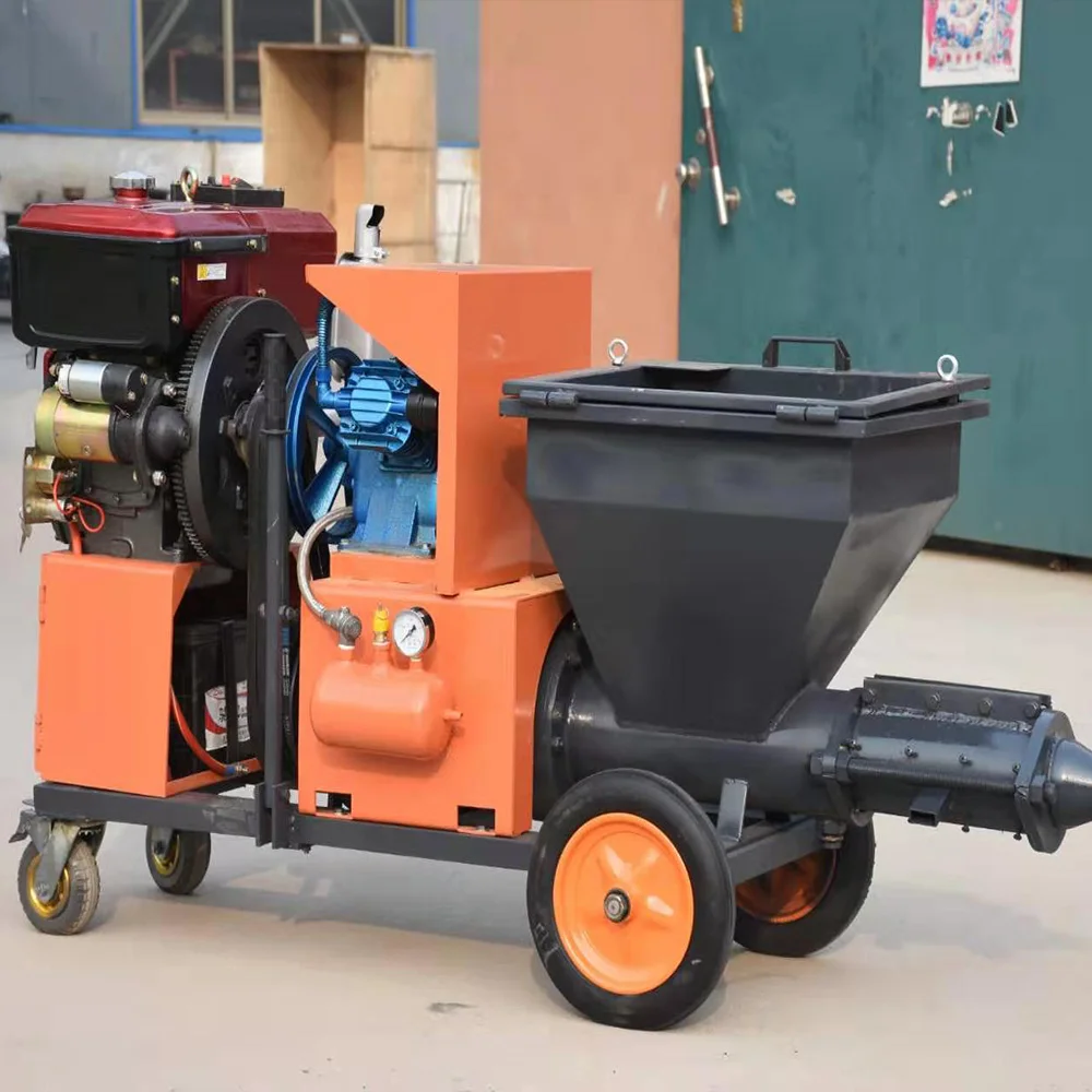 Shotcrete Machine Hydraulic Wet Mix for Tunnel Boring and Mining Support Concrete Gunning Equipment