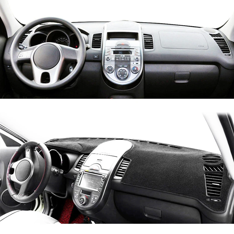 

For KIA Soul 2009 2010 2011 2012 2013 AM Car Dashboard Cover Dashmat Mat Sun Shade Visor Protective Carpet Interior Accessories