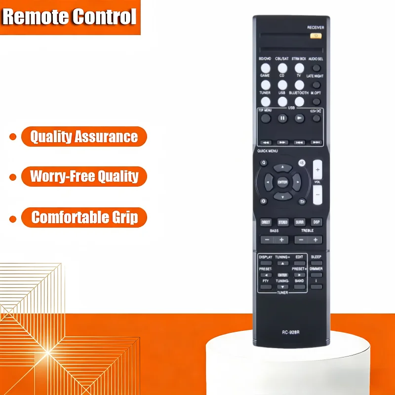 

Onkyo RC-928R Replacement Remote Control Compatible with AV Receiver Models TX-SR353 HTP-395 TX-SR373 HT-S3900 HT-S3800