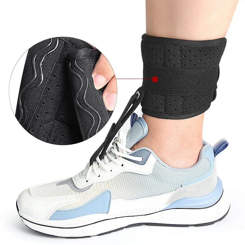 Drop Foot Support AFO Ankle Brace Strap Elevator Universal Size for Stroke Hemiplegia Rehabilitation Foot Correction