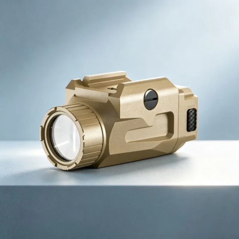 USB‑Rechargeable 800LM Super Bright Handheld LED Flashlight Easy Fit 20MM Rail Quick‑Detach Installation Bracket