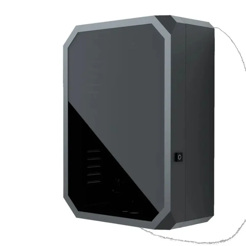 Octagonal Outdoor Wall Mounted Metal Case Protection Case with Glass Door IP65