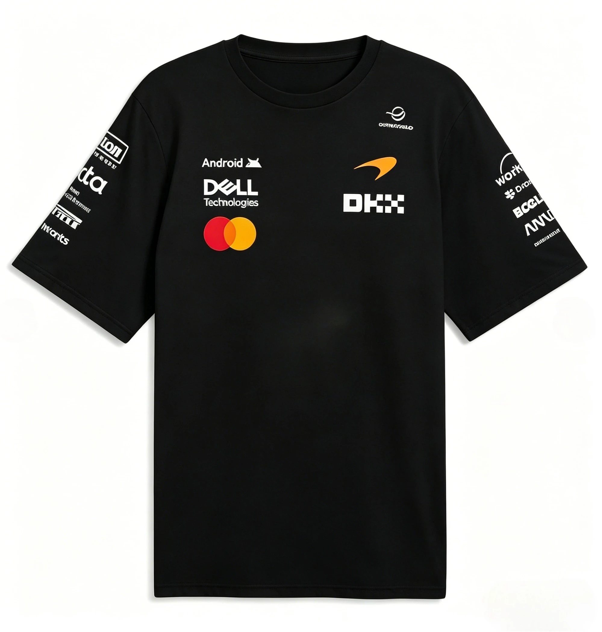Men T Shirt Summer Racing Style Print Casual Loose Crew Neck Short Sleeve Tee Fashion Streetwear Sports Daily Wear Tops for Male