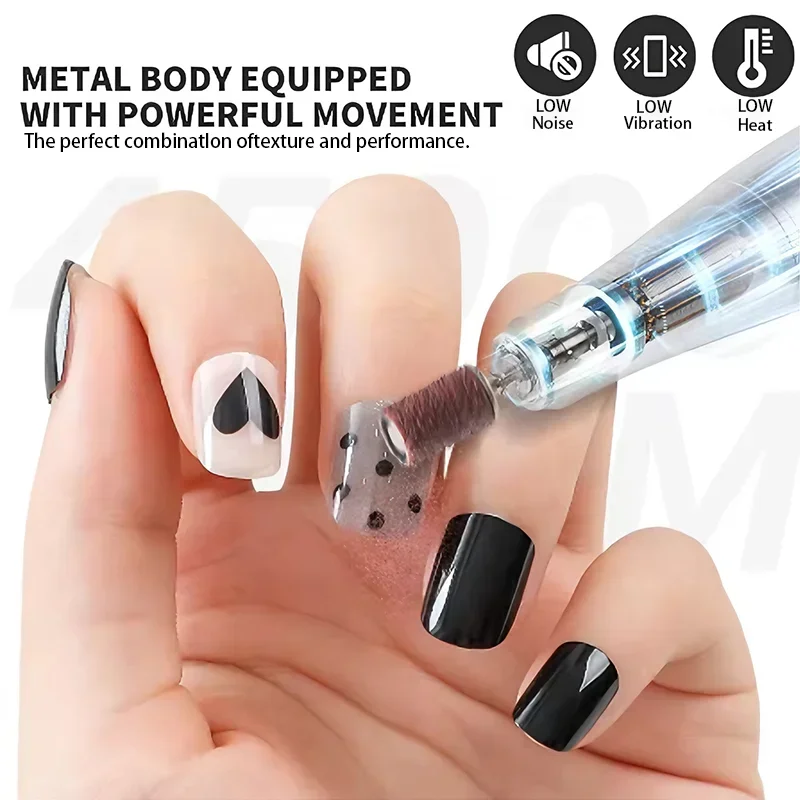 7 in 1 MINI trapano elettrico per unghie Kit manicure pedicure rettifica lucidatura Sst nail art levigatura penna strumenti macchina