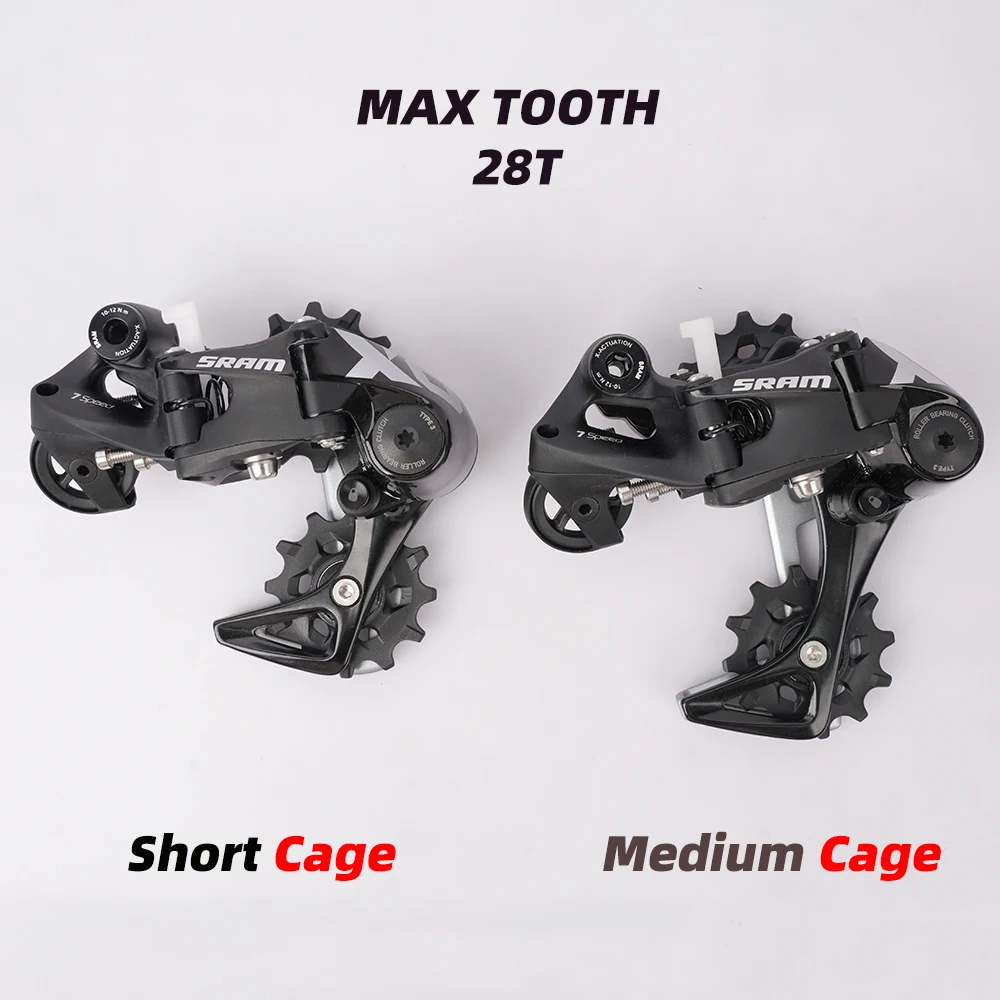 SRAM X0 X01 DH X-HORIZON Mountain Bike Downhill Kit 7 speed Rear Derailleur X-ACTUATION Trigger Shifter Bicycle Accessories