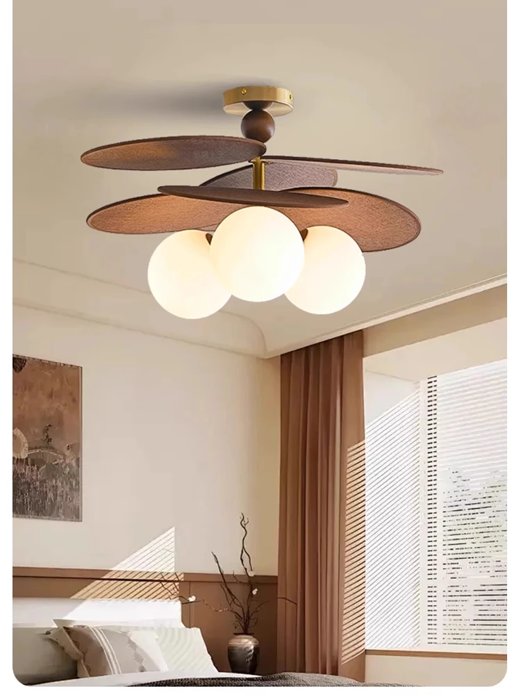 Vintage Restaurant Glas Deckenleuchte Japanische Wabi Sabi Blase Pendelleuchte Schlafzimmer Küche Home Dekoration Leuchten