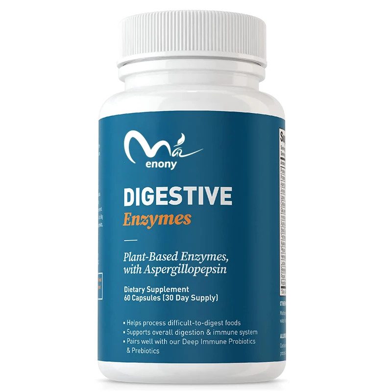 

Digestive Enzymes with Amylase, Bromelain, Lipase, Lactase, Protease, Papain Supplement with