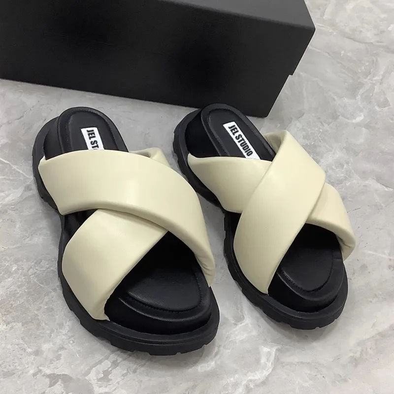 Nuevas Sandalias Deportivas 2025 de Goma con Velcro, Talla Grande, Zapatos Casuales para Mujer, Cómodas, Transpirables, Sencillas, de Verano, para Personas de Mediana Edad