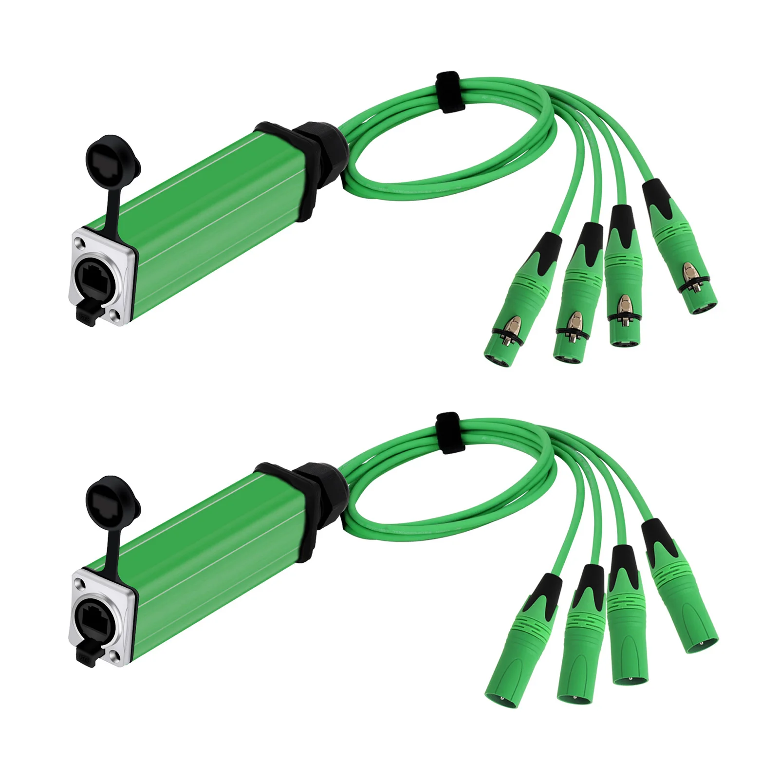 Imagem -06 - Conector Macho e Fêmea Pro Multi Network Receiver Cabo de Extensão para Palco e Estúdio de Gravação Rj45 Cat5 a Canais Pinos Xlr