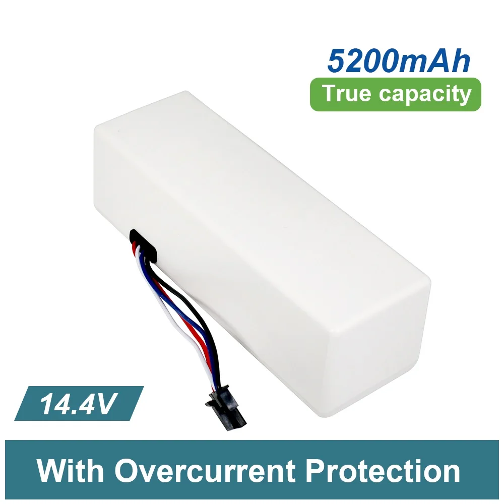 

5200mAh Battery for Dreame L10 Pro Plus F9 D9, 14.4V Li-ion Replacement for RLS3 RLS5 RLS5L RLS5D Robot Vacuum
