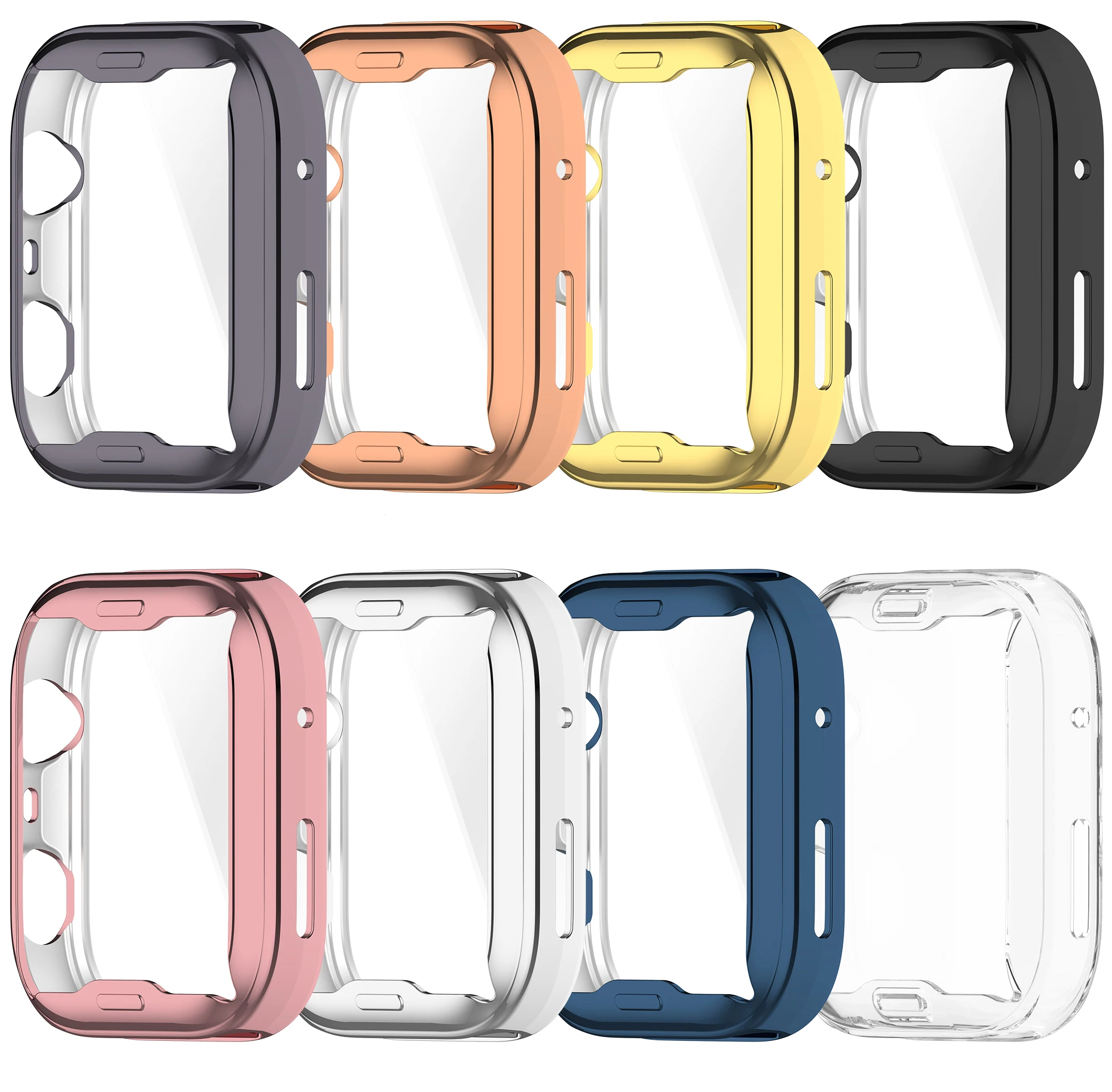 Huawei Watch Fit 4/ 4PRO/3 풀 커버 SmartWatch TPU 스크린 실리콘 케이스 보호 프레임 범퍼 쉘 액세서리