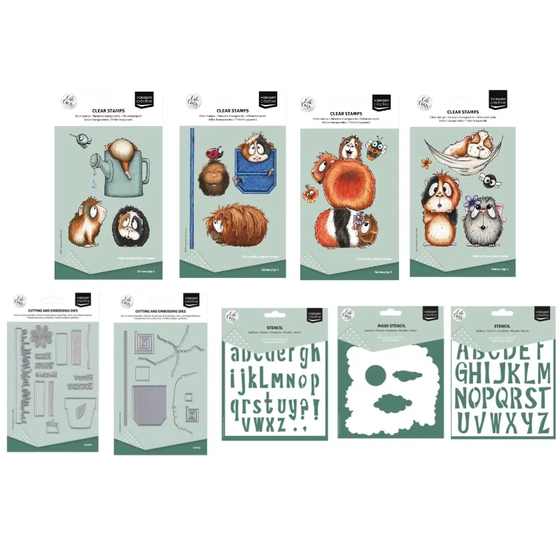 Nieuwe kerstballen kippen teksten rendier ster winter metalen snijden sterven siliconen stempel plakboek stencil fotoalbum DIY papier