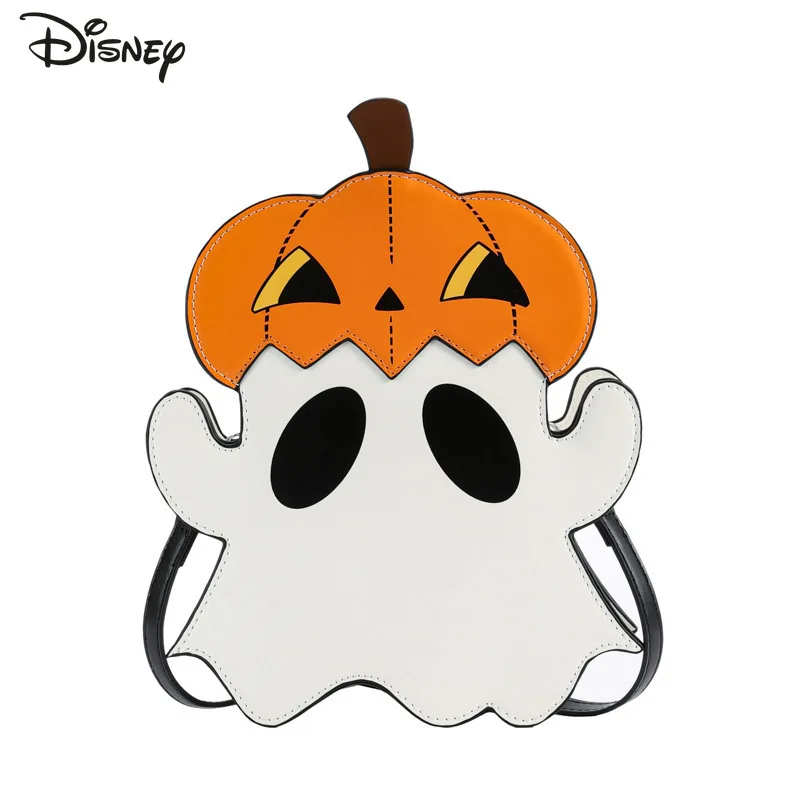 Disney Halloween 2025 New Women's Crossbody Bag Fashion High Quality Girl Mobile Storage Bag Cartoon Girl Mouth Red Envelope