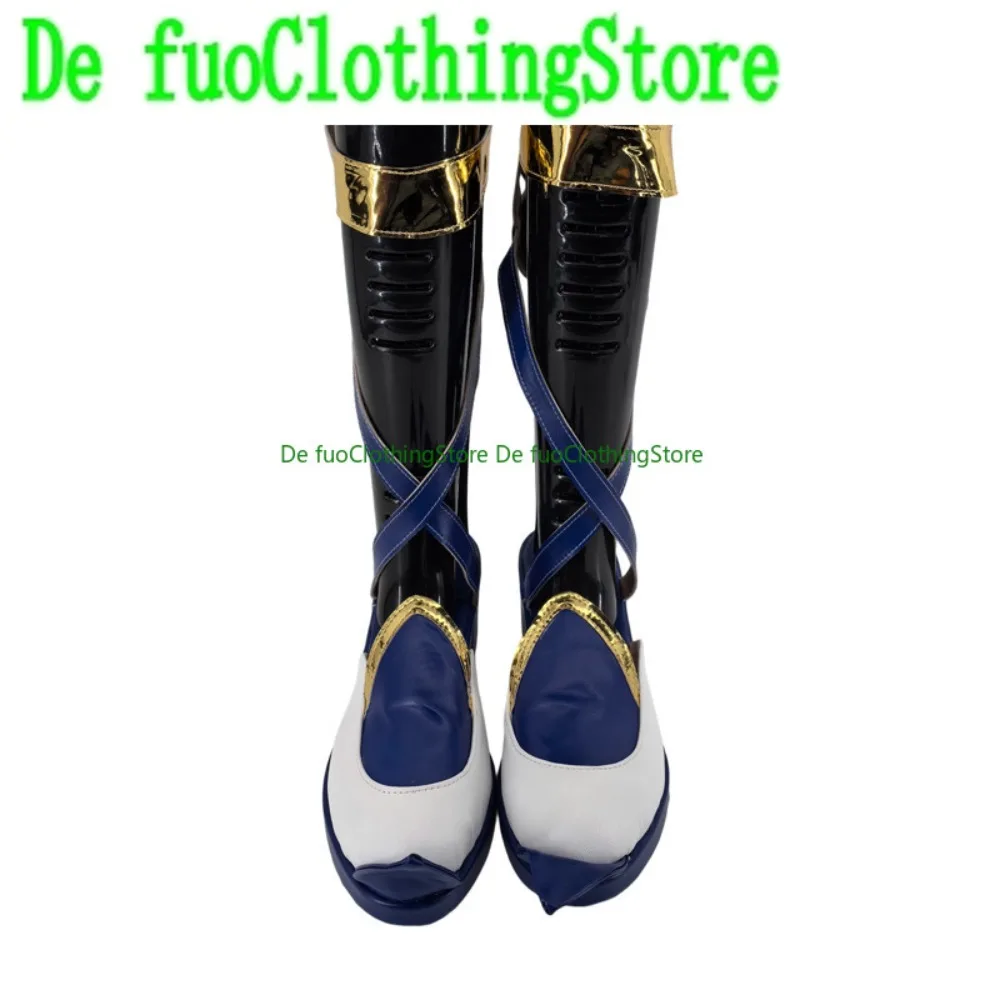衣類原神インパクトファルザンコスプレ靴アニメゲームロールプレイングハロウィンパーティーコスチューム靴ブーツデフオ