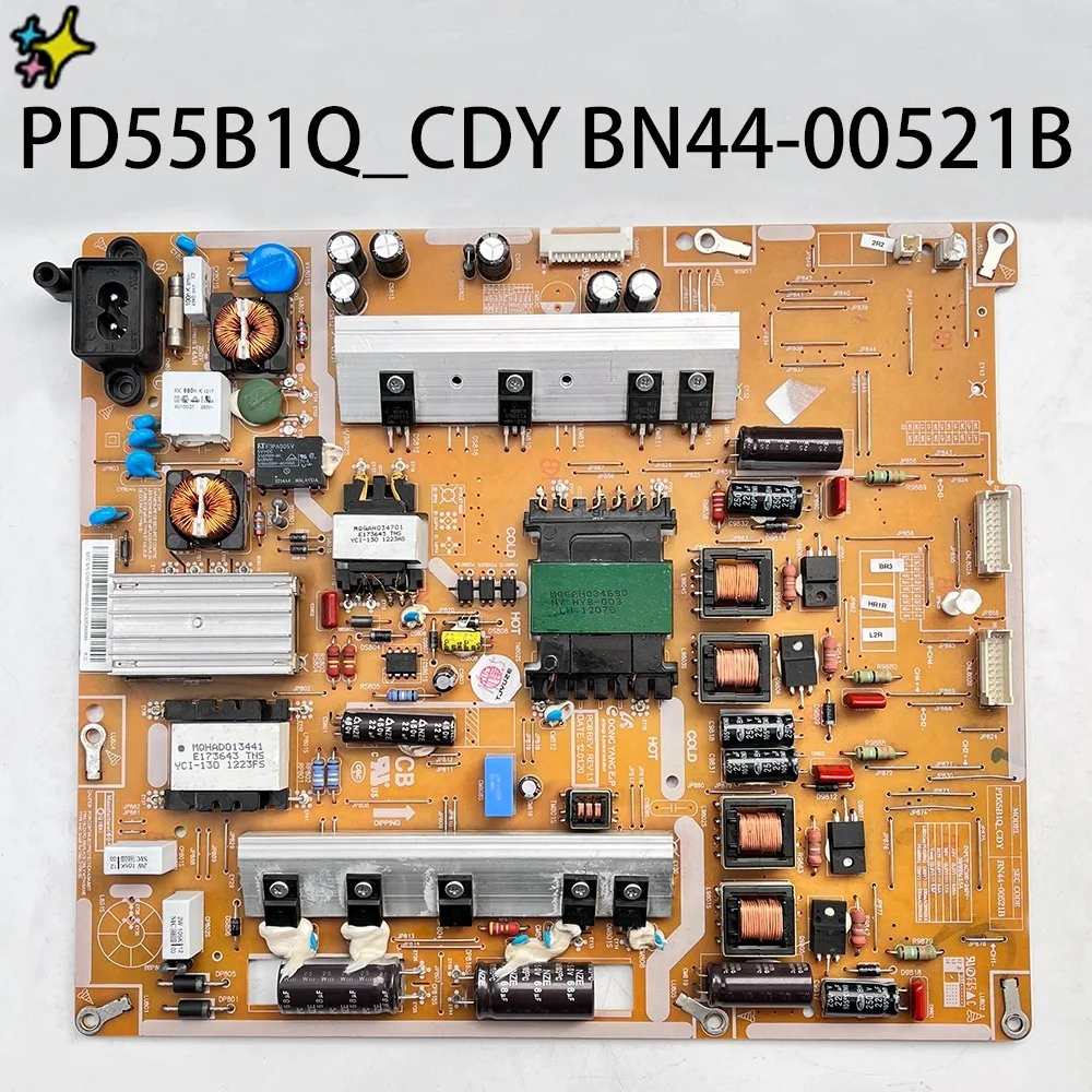 

Authentic Original TV Power Board PD55B1Q_CDY BN44-00521B Works Normally And for LCD TVs UA55ES6800R UA55ES6700J TV Accessories