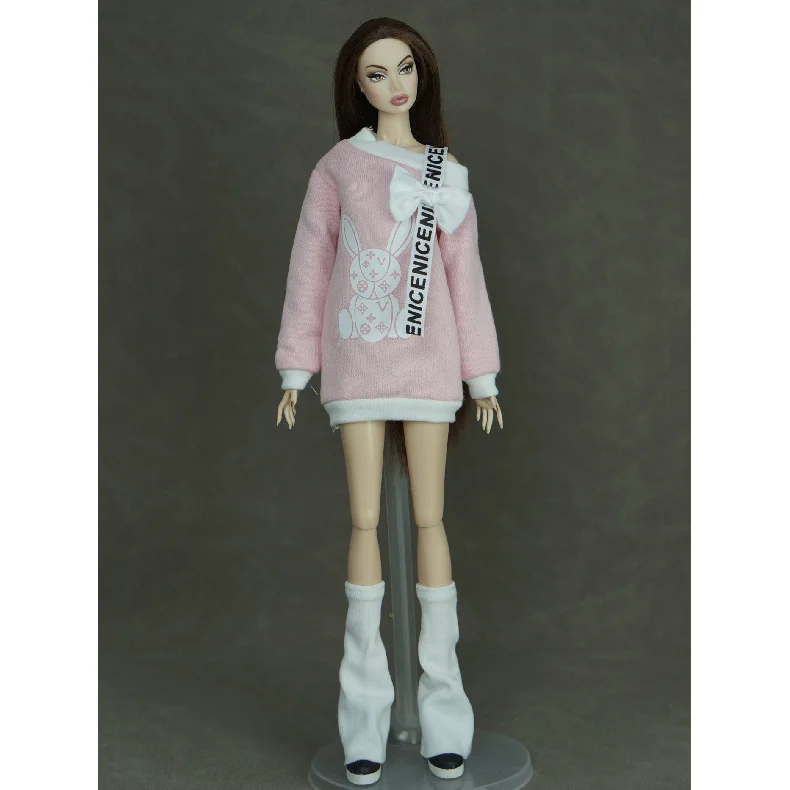 Neue 1/6 Skala Puppe Outfit Rock Bein Abdeckung Kleidung Set für 30 cm Dünne BJD Mädchen Puppen Dress Up Spielzeug puppenhaus Zubehör – Detail 6