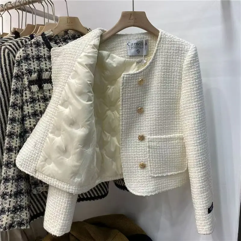 

Down Jacket Jacket for Autumn and Winter 2025, Worn for High-end Casual Slimming, Short Suit, Thick Top