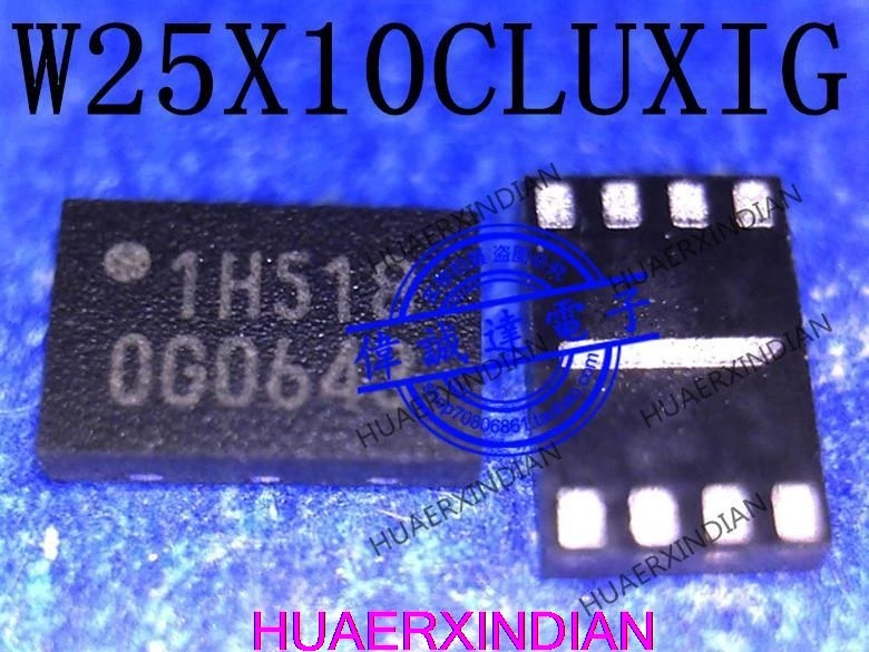 W25X10CLUXIG (2X3) USON8 1Mbit 128KB  New And Original