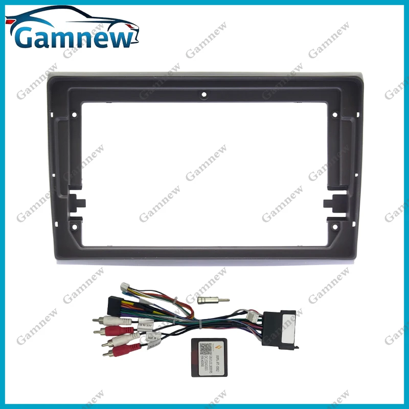 9 Inch Car Radio Installation Frame Canbus Box DVD Plastic Fascia Panel For Fiat Bravo 2 2007-2014
