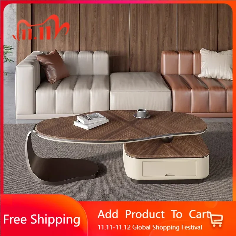 

Уникальный модный дизайн журнального столика Уникальные итальянские эстетические журнальные столики для хранения Антикварная скандинавская меза Вспомогательная уникальная мебель