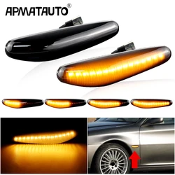 2Pcs Dynamic LED Side Marker Turn Signal Blinker Light For Alfa Romeo 166 1998-2000 2001 2003 2004 2005 2006 2007 Error Free