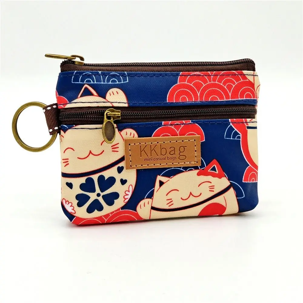 

Cute Key Card Holder Storage Bag Small Cartoon Coin Purse Lightweight Animals Wallet Boy