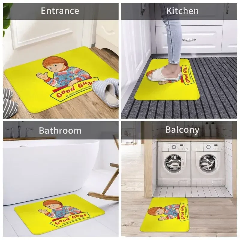 Personalizzato gioco per bambini buoni ragazzi zerbino tappetino antiscivolo Chucky cucina bagno soggiorno tappeto tappeto 40*60cm