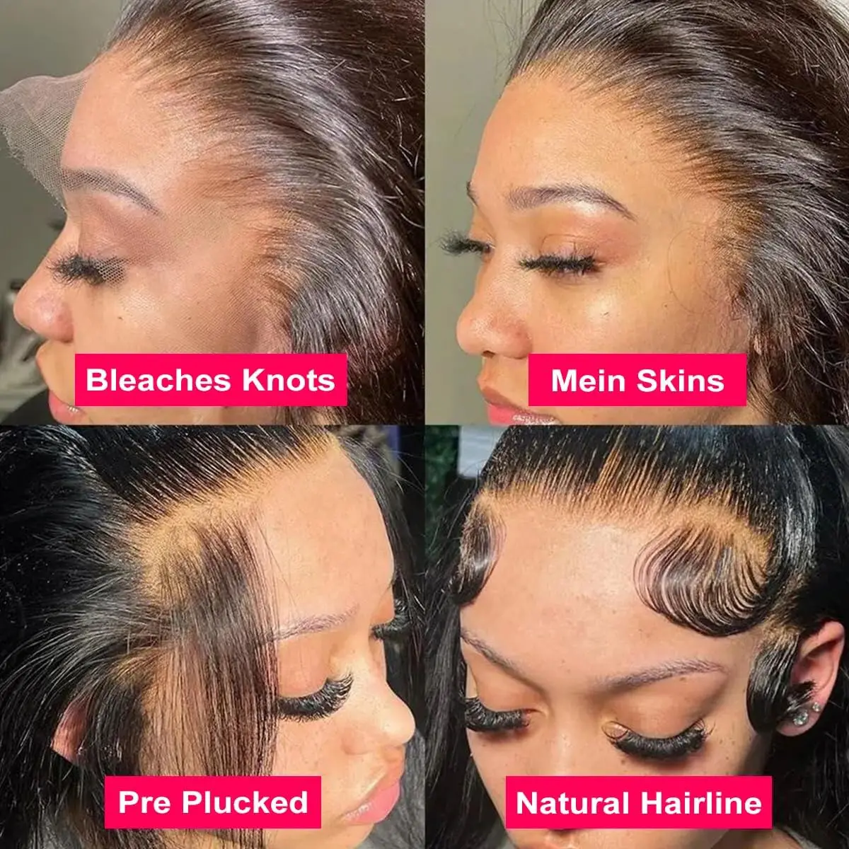 26 بوصة 13x4 HD الدانتيل الجبهة خصلات الشعر المستعار الإنسان 200 الكثافة قبل قطعها شعر مستعار مستقيم شعر الإنسان مستقيم الدانتيل الباروكات الأمامية شعر الإنسان #4