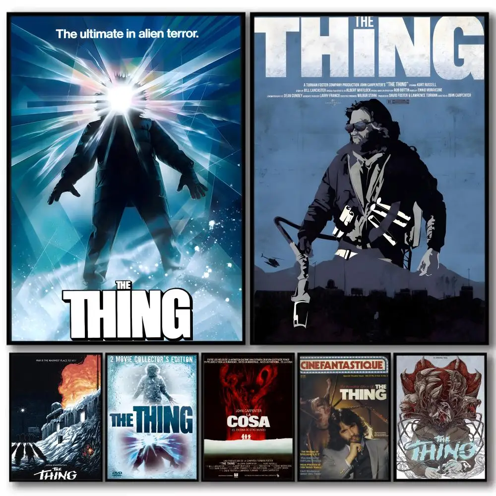 

Hot Film the T-Thing Painting Calligraphy High-Quality Cotton Canvas Poster Wall Art for Living Room Modern Home Decoration