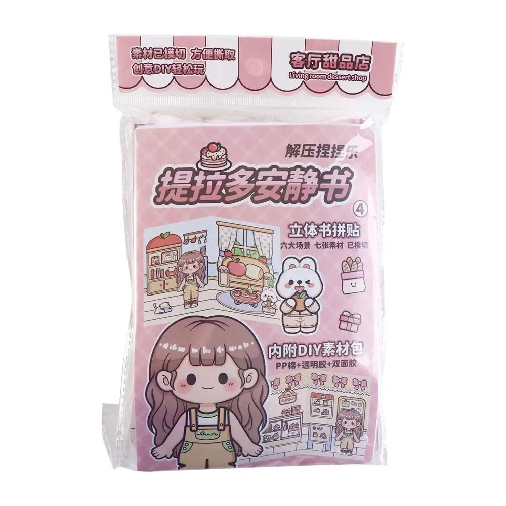 Hand Ledger Kawaii Pinch Music Ple, Paper Silent Ple, Anime, Telado Busy Ple, Cartoon Toys, Gifts