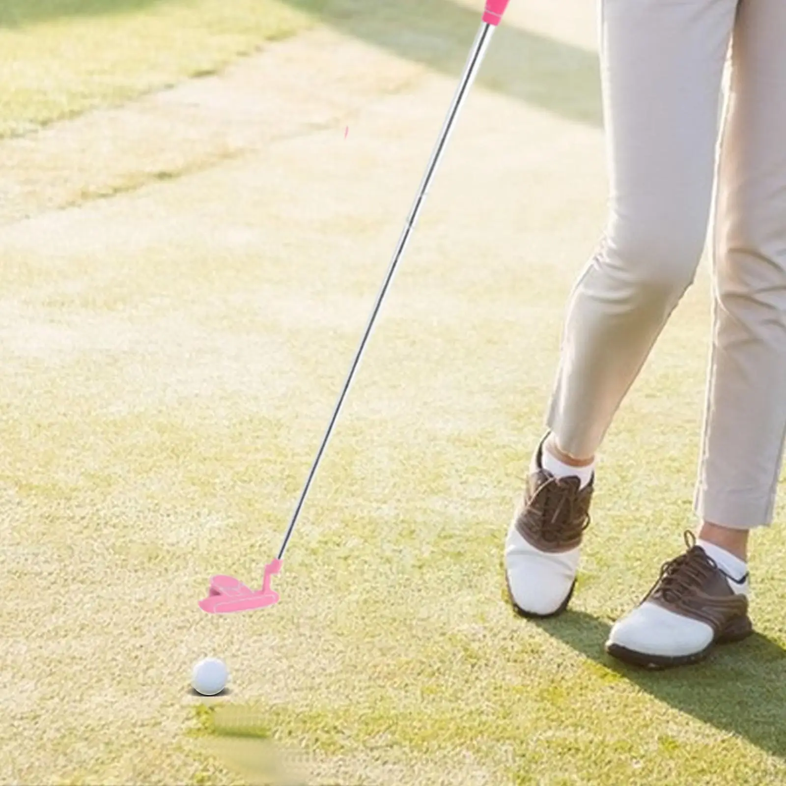 

Pink Golf Putter Portable Ladies Golf Club Putter for Yard Background Home