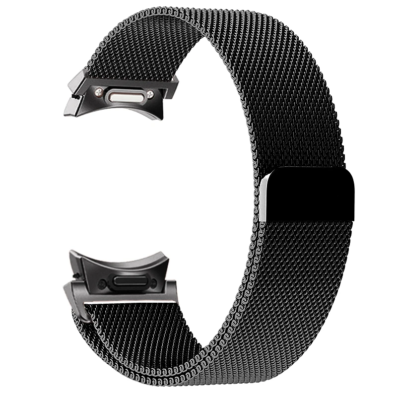 Original Milanese Strap For Samsung Galaxy Watch 6/4 Classic 47mm 46/5 pro 45mm Metal Bracelet Galaxy Watch 5/6/4 40mm 44mm Band